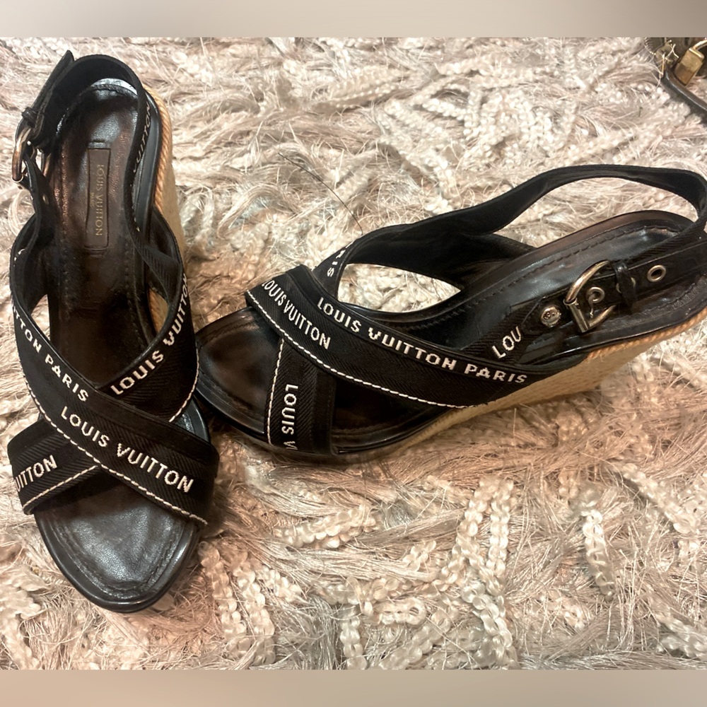 Louis Vuitton Wedges - Size 7